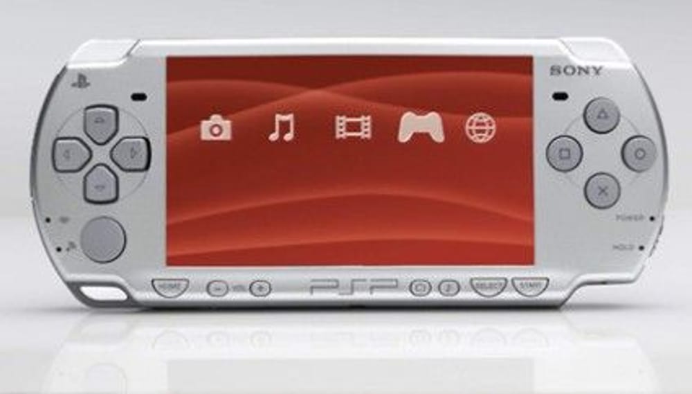PSP FI Bundle Konsole silver Monster Hun Sony 78526890000009 Bild Nr. 1