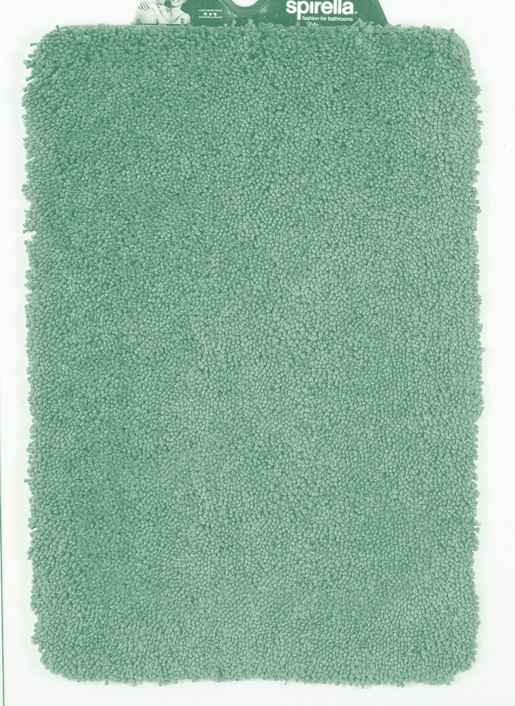 Teppich Highland 55x65cm Badteppich spirella 675265200000 Farbe Grün Bild Nr. 1