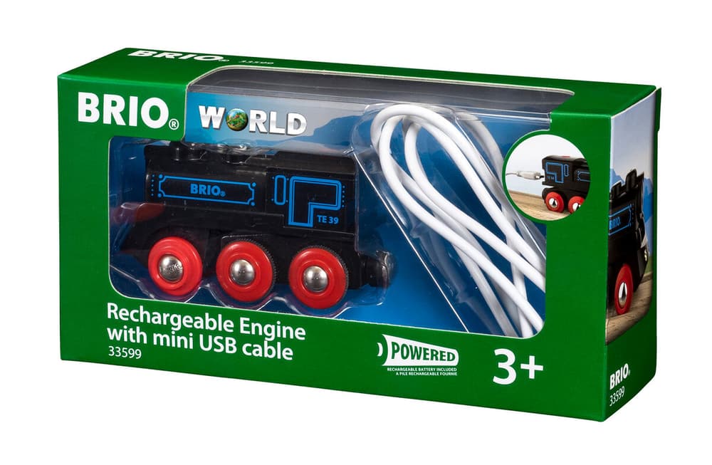 Brio Rechargeable Engine with cable Spielset Brio 748549500000 Bild Nr. 1
