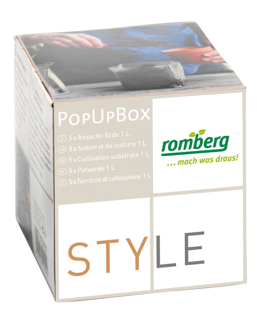 POPUP-BOX Substrat de culture Romberg 631454700000 Photo no. 1