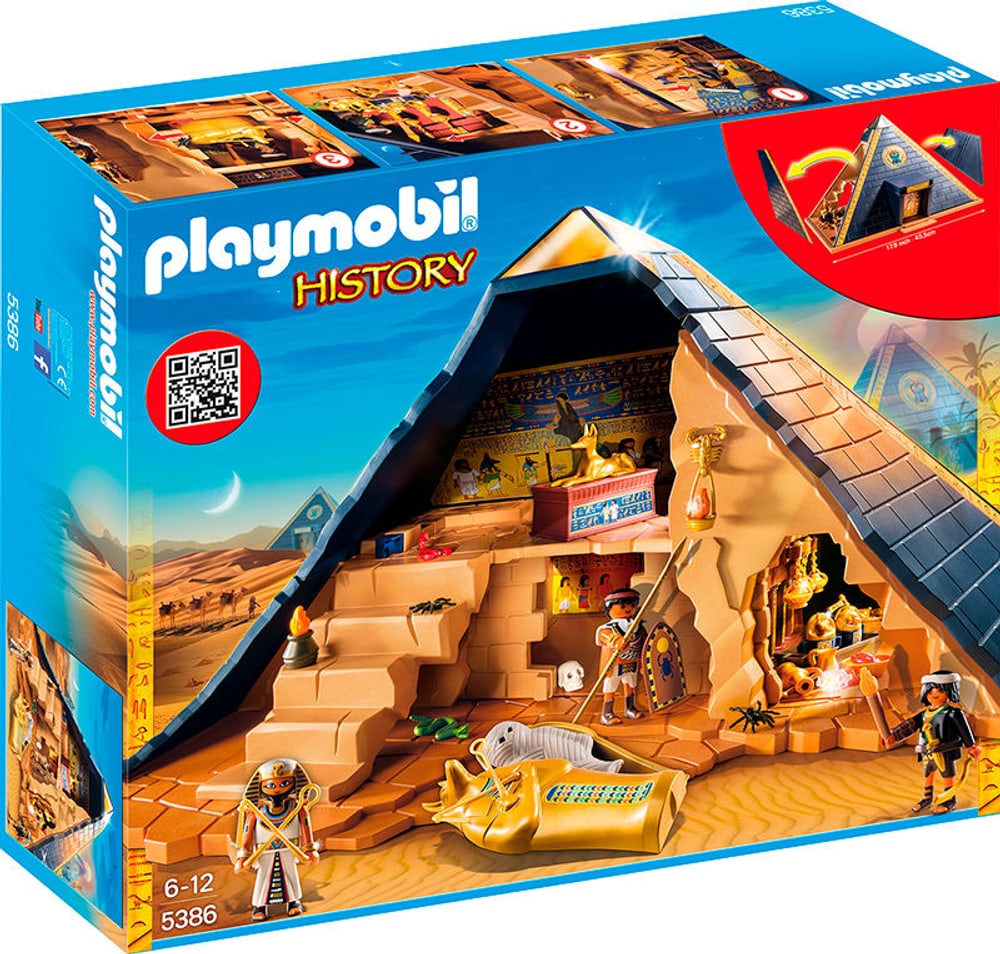 History Grande Piramide del Faraone 5386 PLAYMOBIL® 74606470000016 No. figura 1