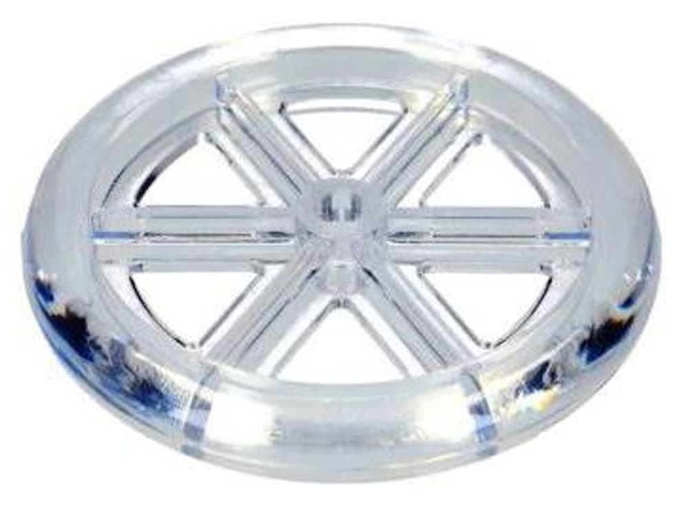 Ruota D108mm plastica trasparente Flexa 9000030489 No. figura 1