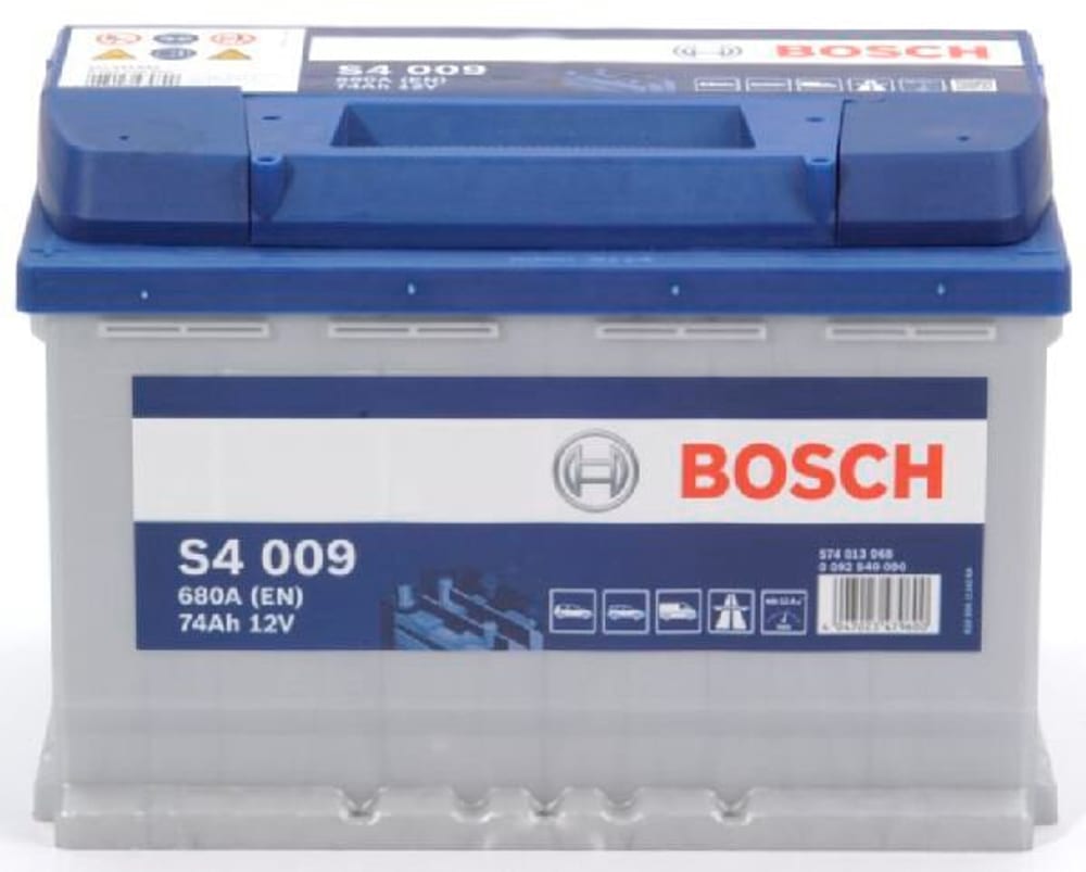 Batteria 12V/74Ah/680A Batteria per auto Bosch 621103800000 N. figura 1