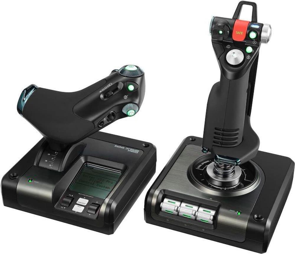 G Saitek Pro Flight X52 Control System Controller da gaming Logitech G 785302423880 N. figura 1