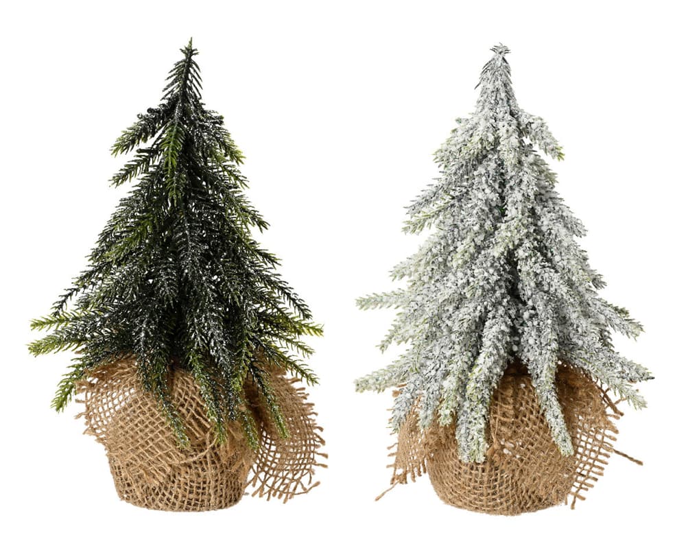 Mini Albero con Glitter Albero artificiale 655140300000 N. figura 1