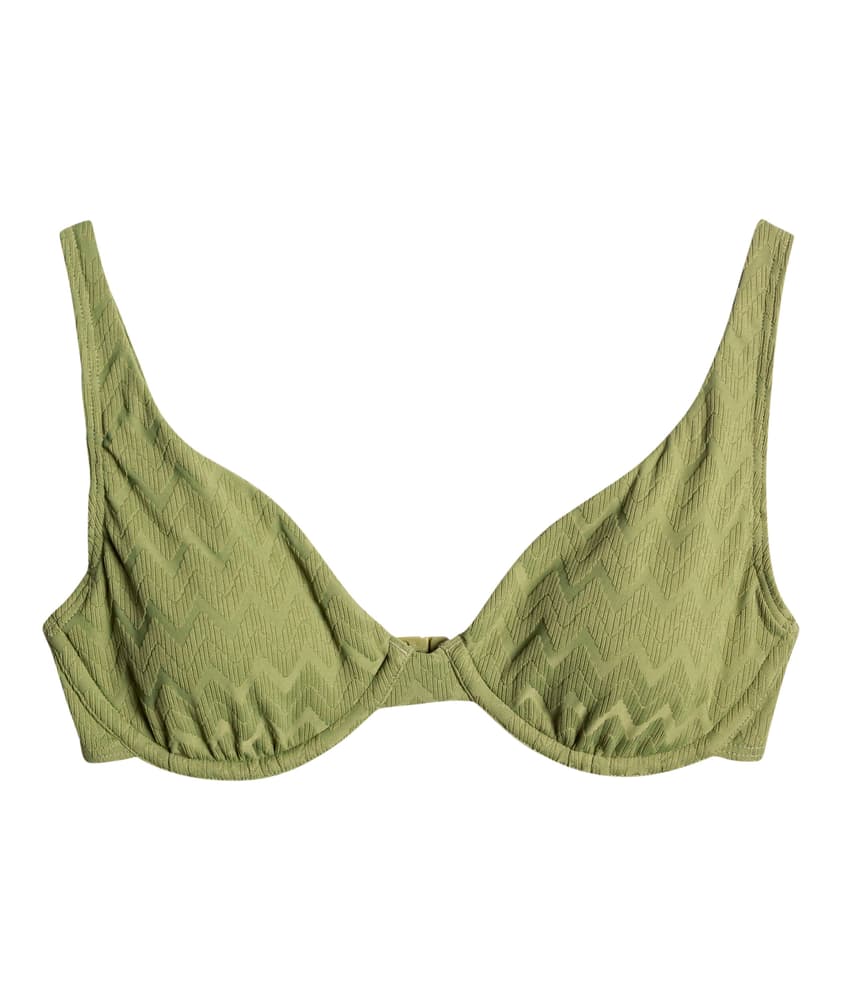 CURRENT COOLNESS UW DCUP Bikini-Oberteil Roxy 468185200367 Grösse S Farbe olive Bild-Nr. 1