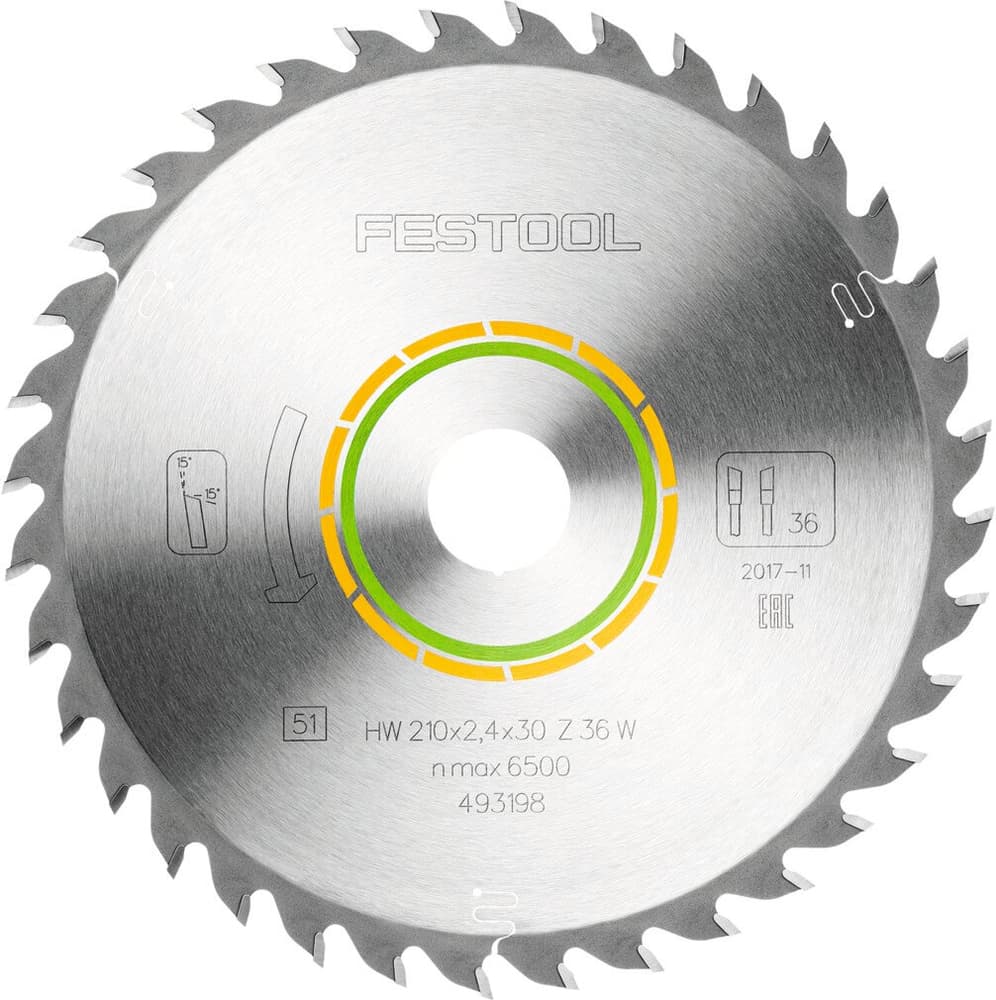 Lame universali Lama per sega circolare Festool 601371900000 N. figura 1