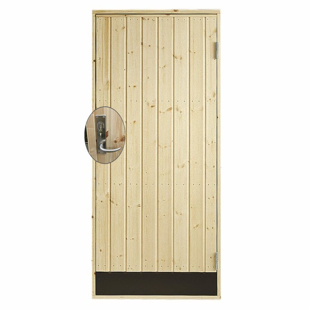 Kit porta d'ingresso laterale completo RA 88,6x197,8 cm Unbehandlet Porta PLUS 669700109171 N. figura 1