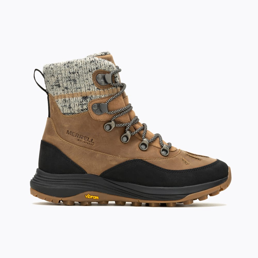 Siren 4 Thermo Mid Zip Waterproof Chaussures d'hiver Merrell 468828235558 Taille 35.5 Couleur caramel Photo no. 1