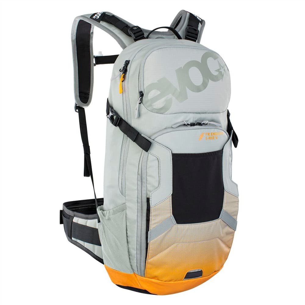 FR Enduro E-Ride 16L Backpack Zaino con paraschiena Evoc 466264401480 Taglie M/L Colore grigio N. figura 1