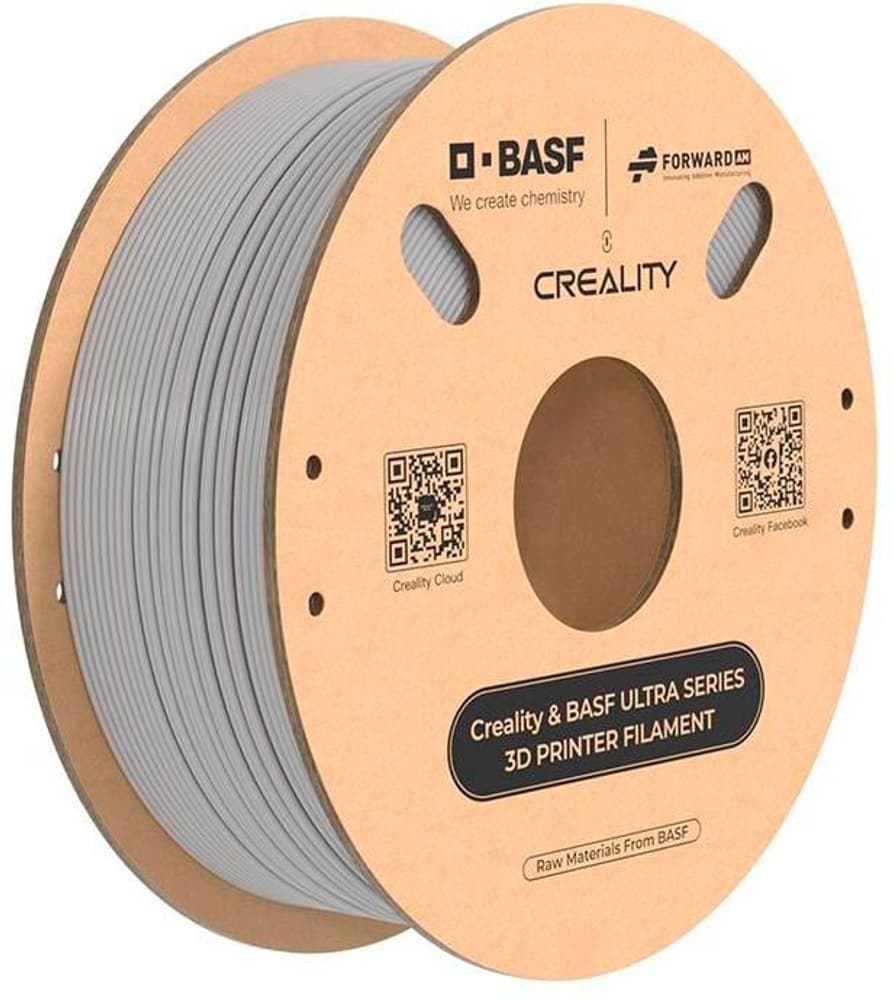 Filament PLA BASF Hyper, Grau 1.75 mm 1.29 kg 3D Drucker Filament Creality 785302414926 Bild Nr. 1