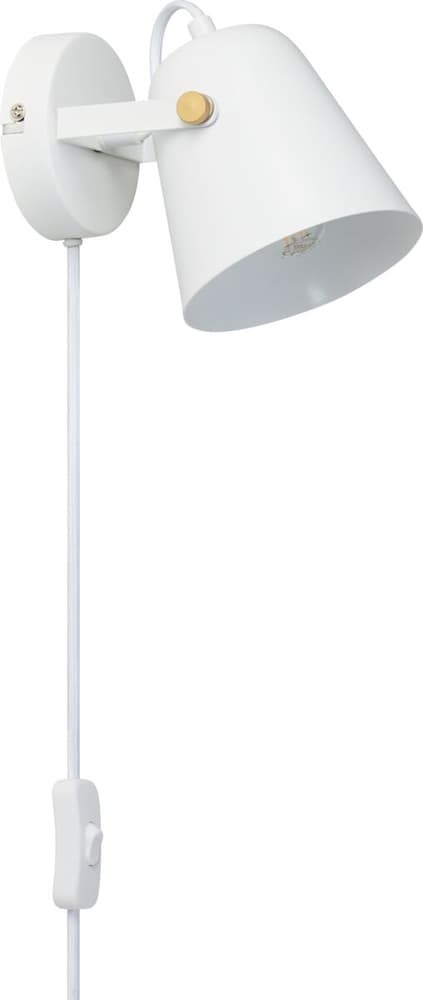 PIETRO Lampada da parete 420391301010 Dimensioni L: 12.0 cm x P: 20.0 cm x A: 15.0 cm Colore Bianco N. figura 1