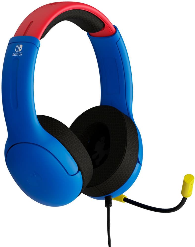 Airlite Wired Headset Super Mario, 500-162-MAR, Nintendo Switch Casque de gaming Pdp 785300178681 Photo no. 1