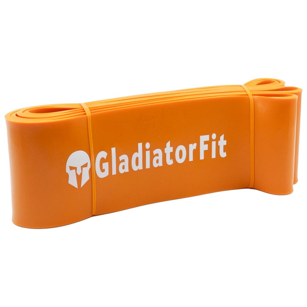 Bande de résistance élastique en latex | Orange Bande fitness GladiatorFit 469402600000 Photo no. 1