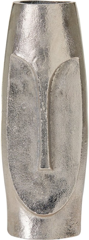 Vaso decorativo metallo argento 32 cm CARAL Vaso Beliani 674729800000 N. figura 1