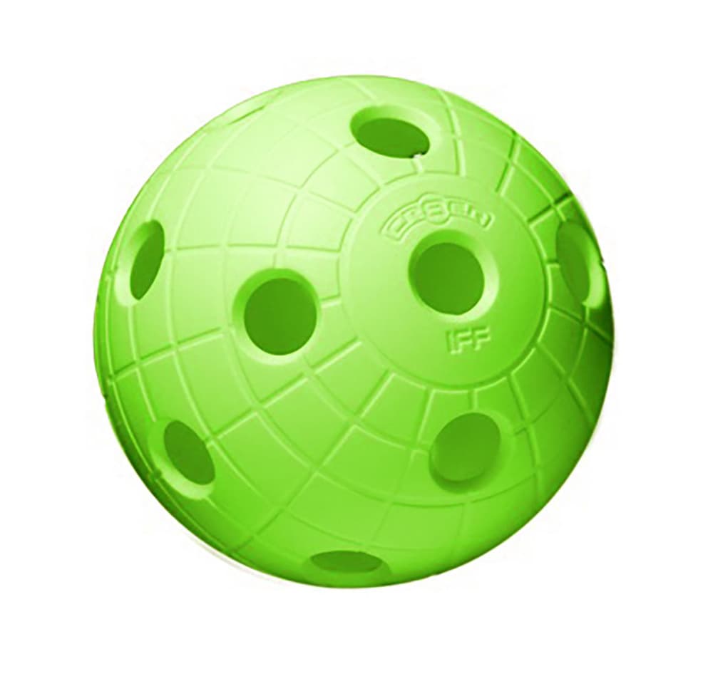 Matchball Unihockeyball Unihoc 492137500060 Grösse Einheitsgrösse Farbe Grün Bild-Nr. 1