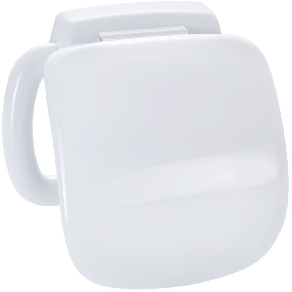 Porte-papier WC avec couvercle blanc Support de rouleaux de papier hygiénique LAGUNA 673932600000 Photo no. 1