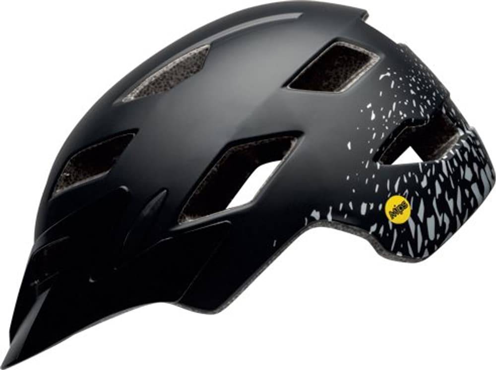 Sidetrack Youth MIPS Casco da bicicletta Bell 465011050020 Taglie 50-57 Colore nero N. figura 1