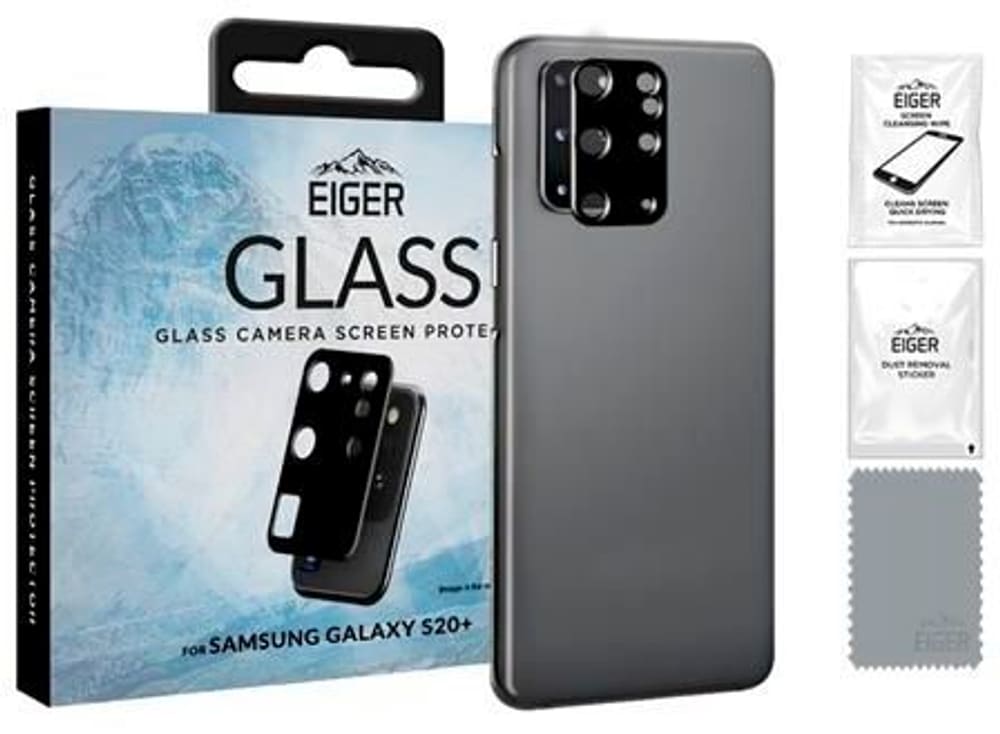 Galaxy S20+, vetro della fotocamera Pellicola protettiva per smartphone Eiger 785300193294 N. figura 1