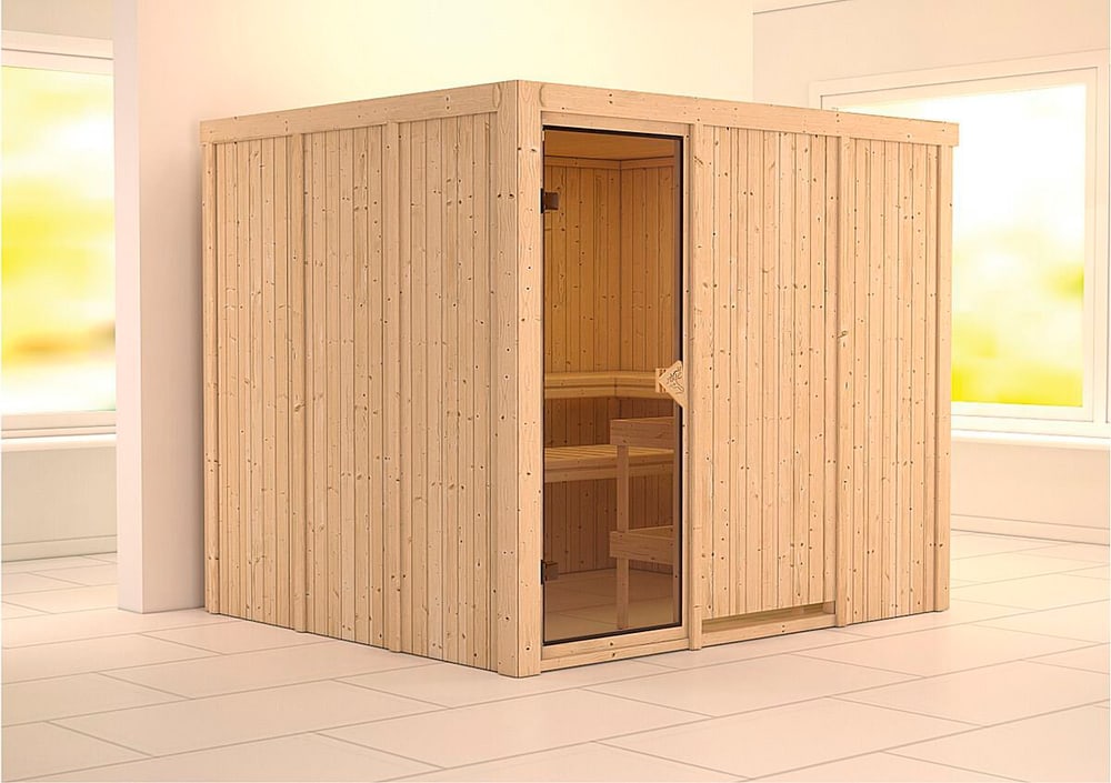 Sauna Gobin Fronteinstieg Sauna Karibu 647474000000 N. figura 1