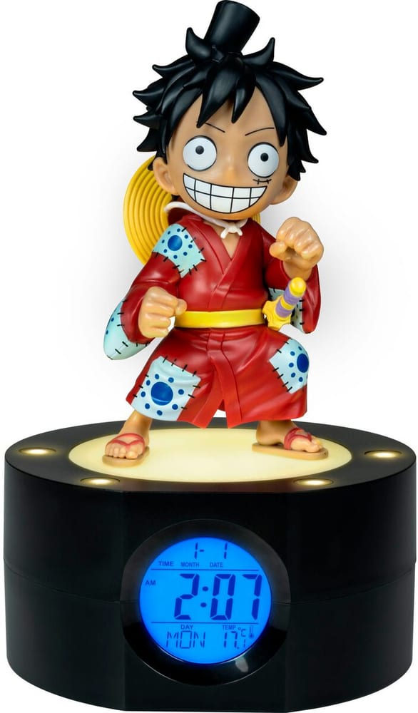One Piece - Sveglia digitale Luffy Sveglia per bambini Teknofun 785300184357 N. figura 1