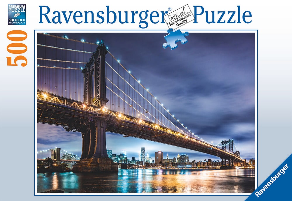 RVB Puzzle 500 P. NY-City Puzzle Ravensburger 749062500000 N. figura 1