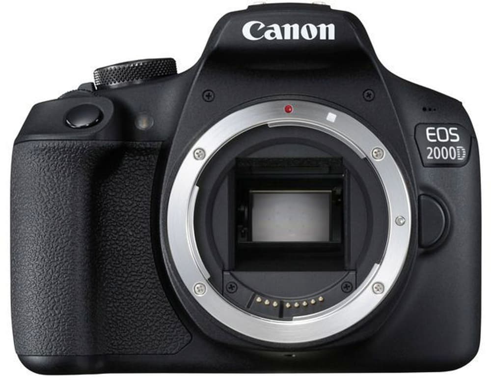 EOS 2000D schwarz Spiegelreflexkamera Body Canon 785300134591 Bild Nr. 1