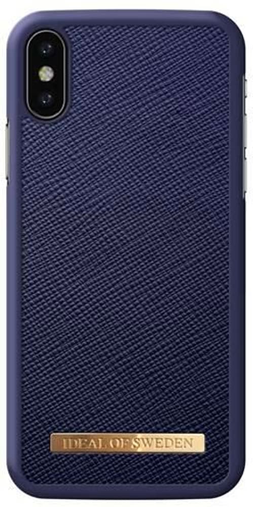 Apple iPhone X,XS Designer Hard-Cover "Saffiano navy" Coque smartphone iDeal of Sweden 785300194453 Photo no. 1