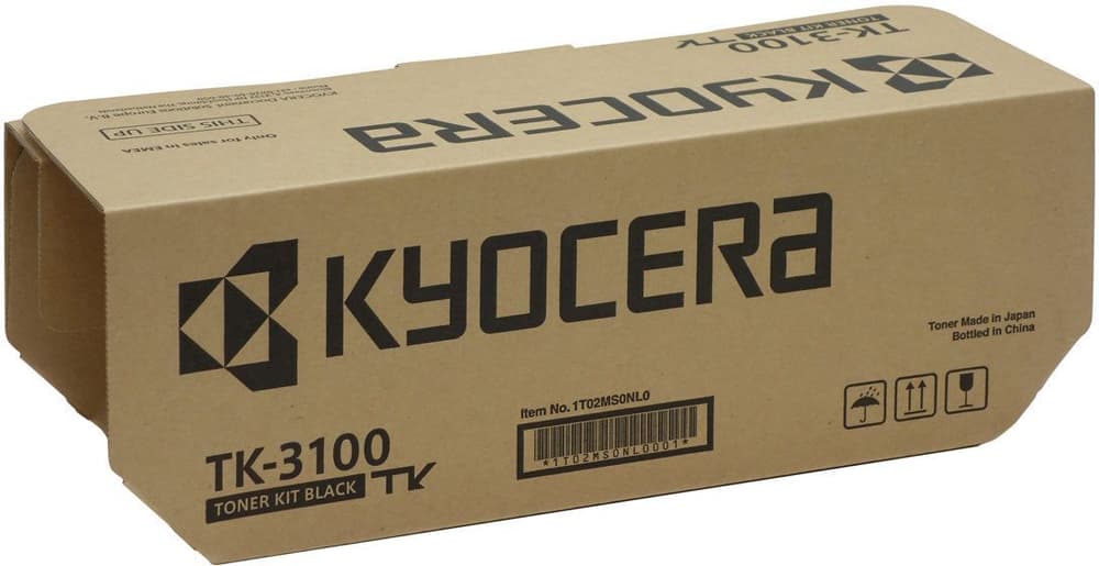 TK-3100 Black Toner Kyocera 785302430867 N. figura 1