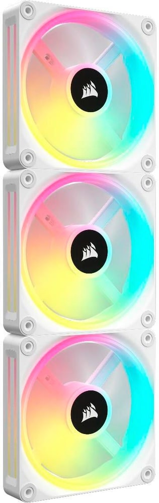 iCUE QX120 RGB Starter Kit Bianco Ventola per PC Corsair 785302410066 N. figura 1