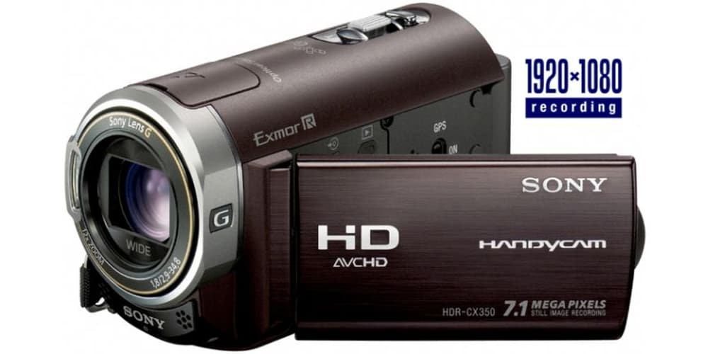 L-Sony HDR-CX350 bordeaux Sony 79380750000010 Photo n°. 1