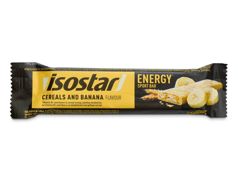 Energy Bar Banana Barrette energetiche Isostar 491976620000 Gusto Banana N. figura 1