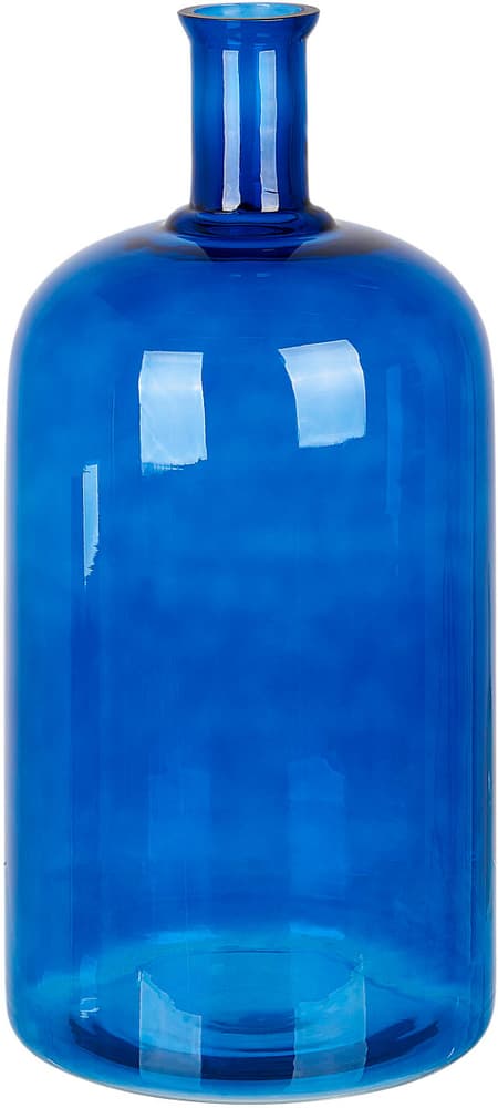 Dekovase Glas blau 45 cm KORMA Vase Beliani 674736500000 Bild Nr. 1