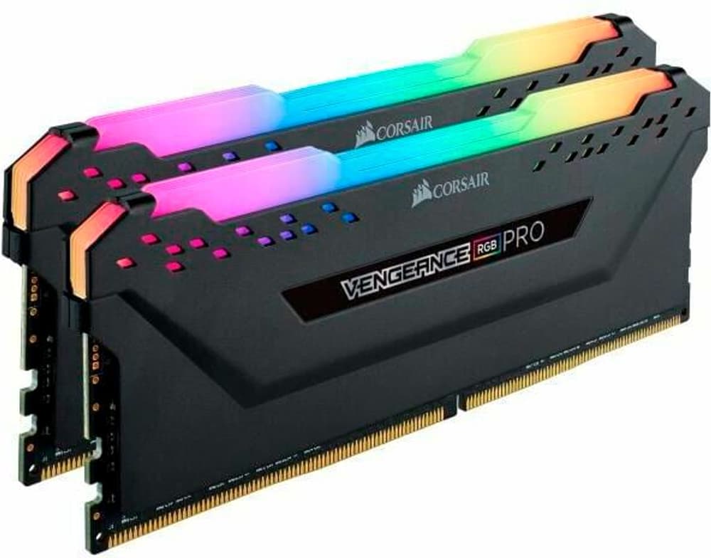 DDR4-RAM Vengeance RGB PRO Black iCUE 3600 MHz 2x 16 GB Arbeitsspeicher Corsair 785302409372 Bild Nr. 1