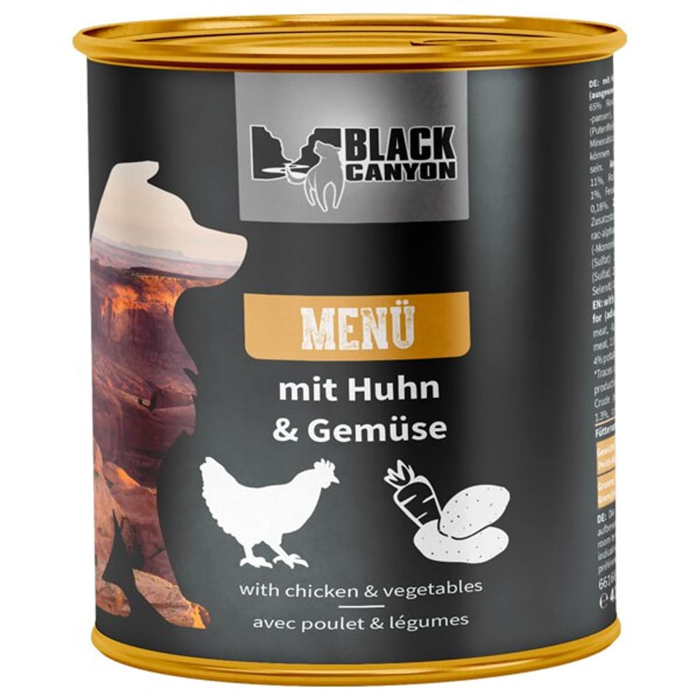 Menu Poulet, 820g Aliments humides Black Canyon 658571600000 Photo no. 1