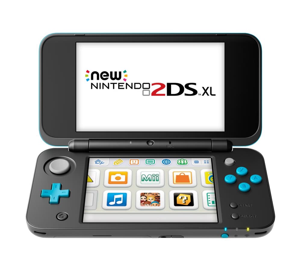 NEW 2DS XL Noir Turquoise Nintendo 78543680000017 Photo n°. 1