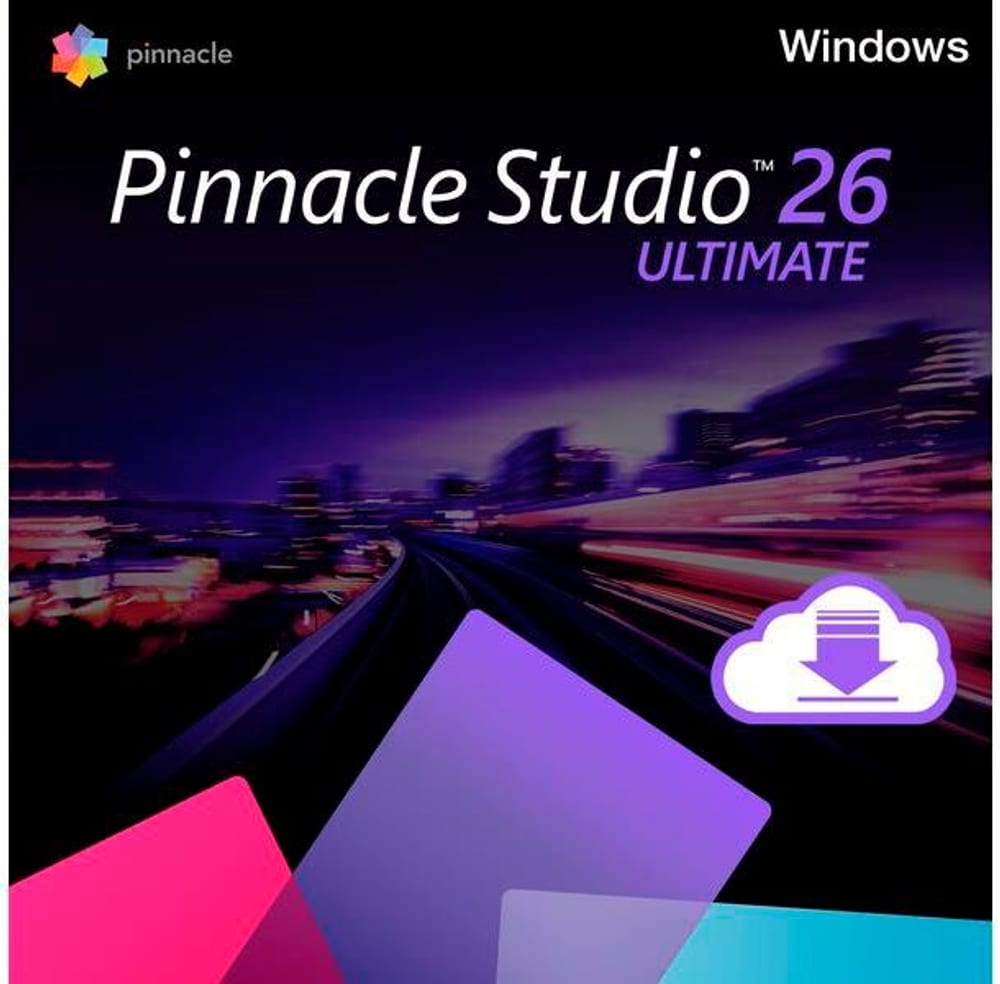 Pinnacle Studio 26 Ultimate Logiciel d'édition (téléchargement) Pinnacle 785302424570 Photo no. 1