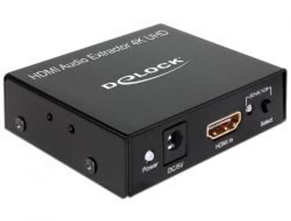 HDMI Stereo 5.1 Kanal Audio Extractor 4K 30 Hz Video Adapter DeLock 785302425390 Bild Nr. 1