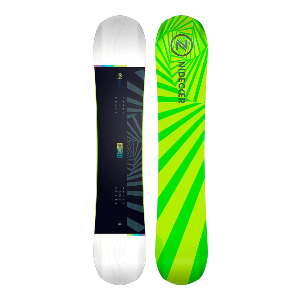 Micron Merc Snowboard Nidecker 494561915293 Colore policromo Lunghezza 145W N. figura 1