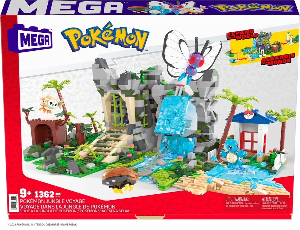Mega Construx Pokémon Figure giocattolo Mega Construx 747543900000 N. figura 1