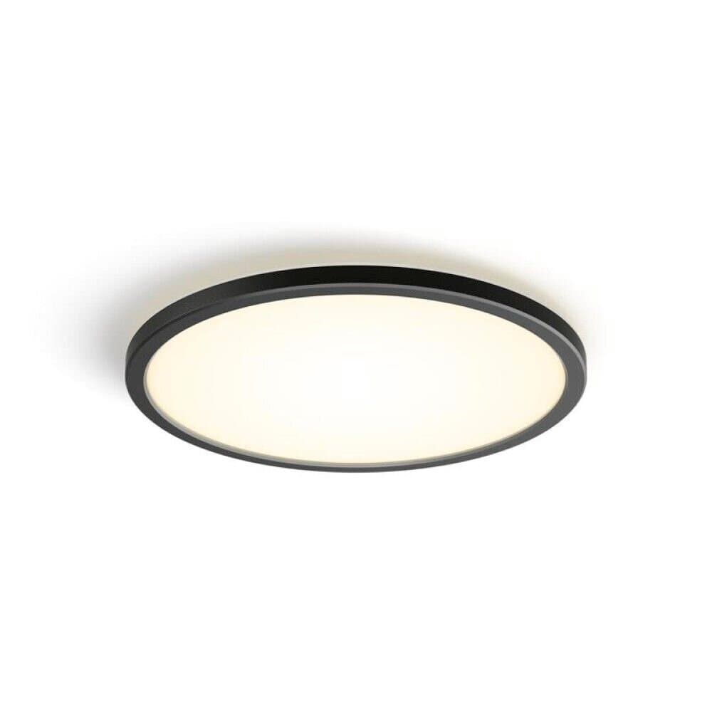 TENTO Applique / plafonnier Philips hue 420493800000 Dimensions L: 30.0 cm x H: 2.5 cm Couleur Noir Photo no. 1