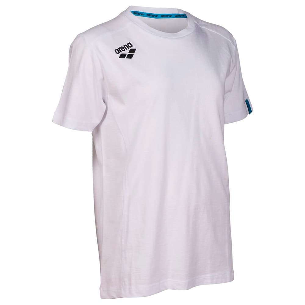 Jr Team T-Shirt Panel T-shirt Arena 468717516410 Taglie 164 Colore bianco N. figura 1