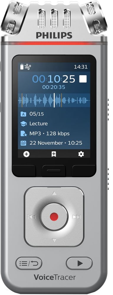 DVT4110 Voice Tracer Audio Recorder Philips 785300147006 N. figura 1