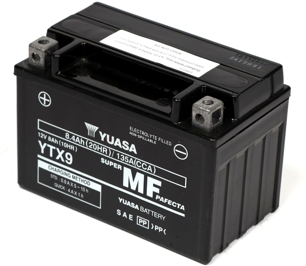 Batterie AGM 12V/8Ah/135A Batterie moto 621222400000 Photo no. 1