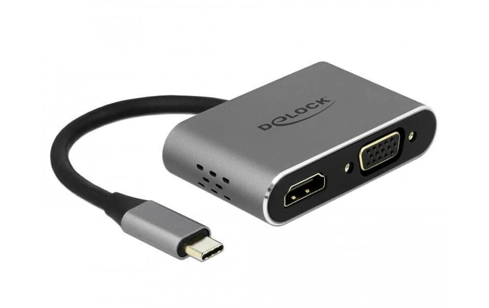 USB 3.1 Typ-C - HDMI/VGA/USB-A USB-Hub & Dockingstation DeLock 785300166951 Bild Nr. 1