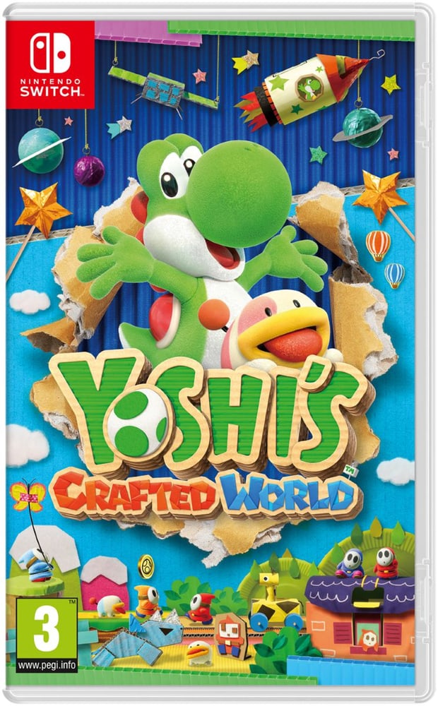 NSW - Yoshis Crafted World D Game (Box) Nintendo 785300141477 Lingua Tedesco, Francese, Italiano, Inglese Piattaforma Nintendo Switch N. figura 1
