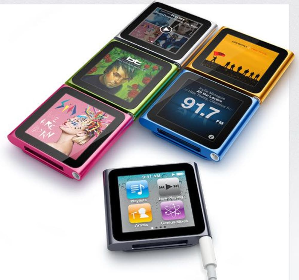 IPOD NANO 8GB MP3 Player Orange Apple 77354150000010 Bild Nr. 1
