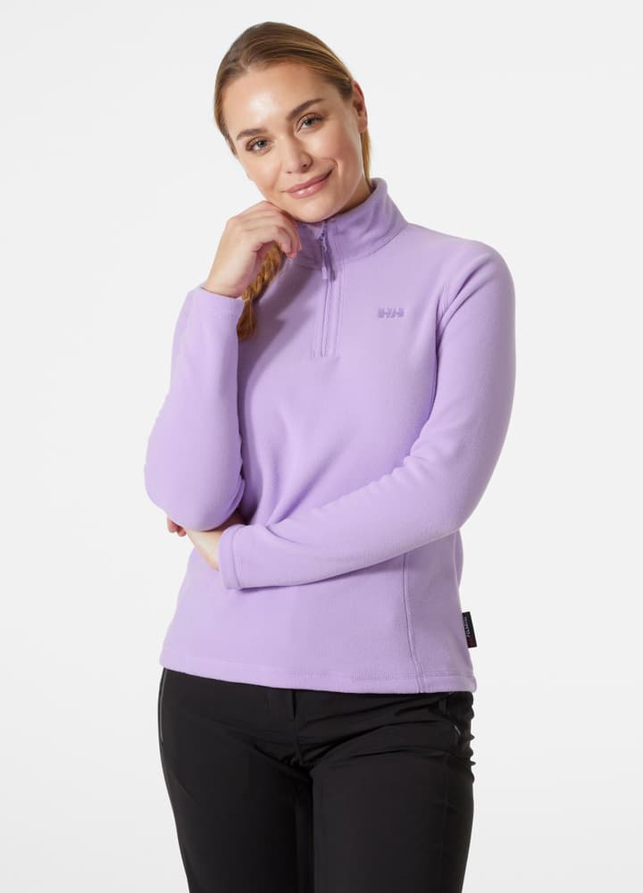 W DAYBREAKER 1/2 ZIP FLEECE Pullover da sci Helly Hansen 462586000491 Taglie M Colore lilla N. figura 1