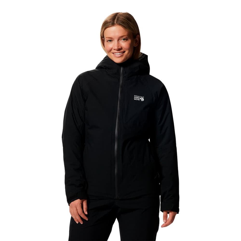 W Stretch Ozonic™ Insulated Jacket Giacca da pioggia MOUNTAIN HARDWEAR 468809400620 Taglie XL Colore nero N. figura 1