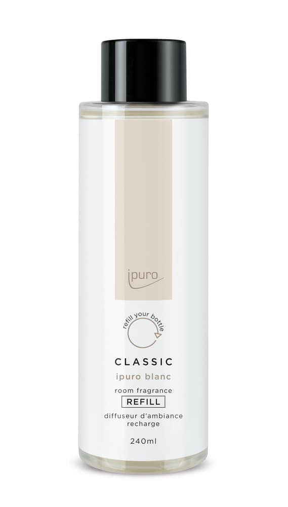 Classic blanc Parfum d'ambiance Ipuro 658181600000 Couleur Blanc Dimensions L: 5.0 cm x L: 5.0 cm x H: 16.5 cm Photo no. 1